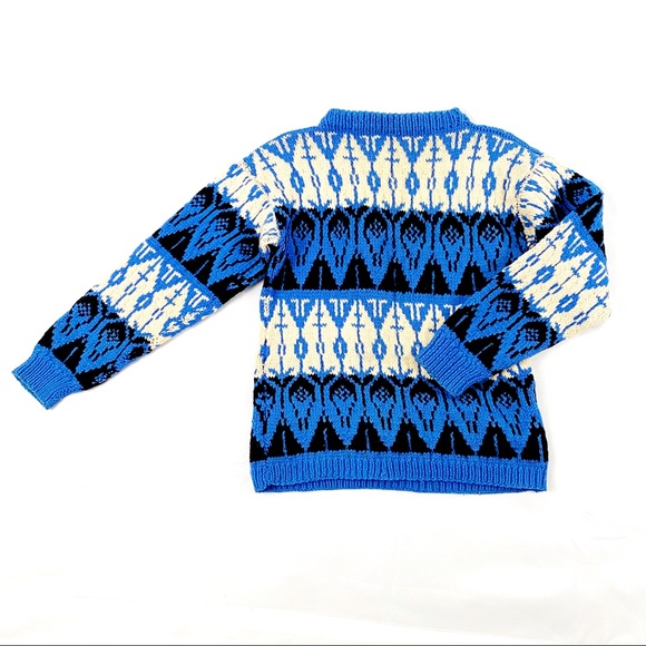 VNTG Icelandic chunky hand-knit hipster sweater
